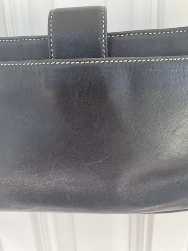 Vintage COACH #7789 Black Smooth Leather Hampton Legacy Hobo Purse - Picture 13 of 23