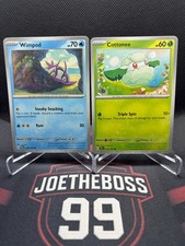 Wimpod 048/182 & Cottonee 014/162 Pokemon (lot 2)
