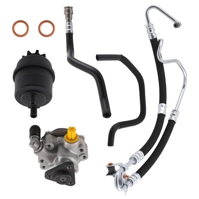 Power Steering Pump Kit Fit For BMW E46 320i 323i 325i 328Ci 328i 330i 553-58945
