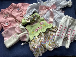 Baby Born Zapf Creation 41cm Doll Clothes lot bundle good clean condition