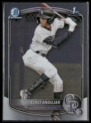 2025 Bowman #BCP-20 Ashly Andujar Chrome Prospects
