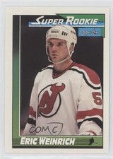 1991-92 O-Pee-Chee Eric Weinrich #10 0c4