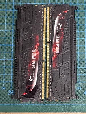 G.Skill Sniper 2x4GB DDR3-1866 PC3-14900 PC RAM  CL9-10-9-28