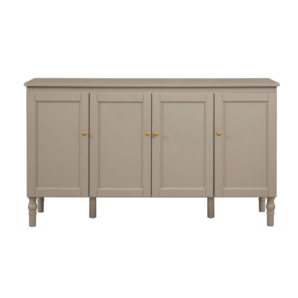 Dusk Ruby Taupe & Gold Effect 4 Door Sideboard RRP £289 - Image 3 of 4
