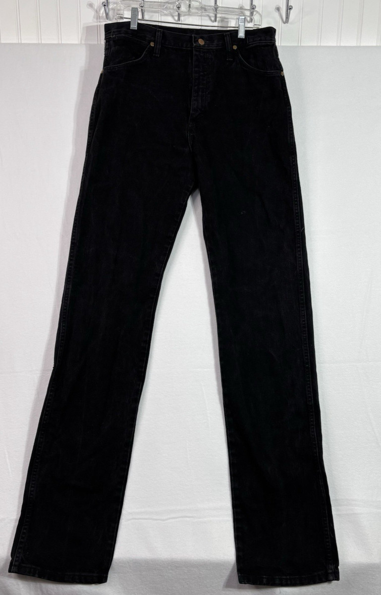 Wrangler 13MWZ Men’s 33x40 Black Cowboy Cut Original Jeans from Blake's Closet