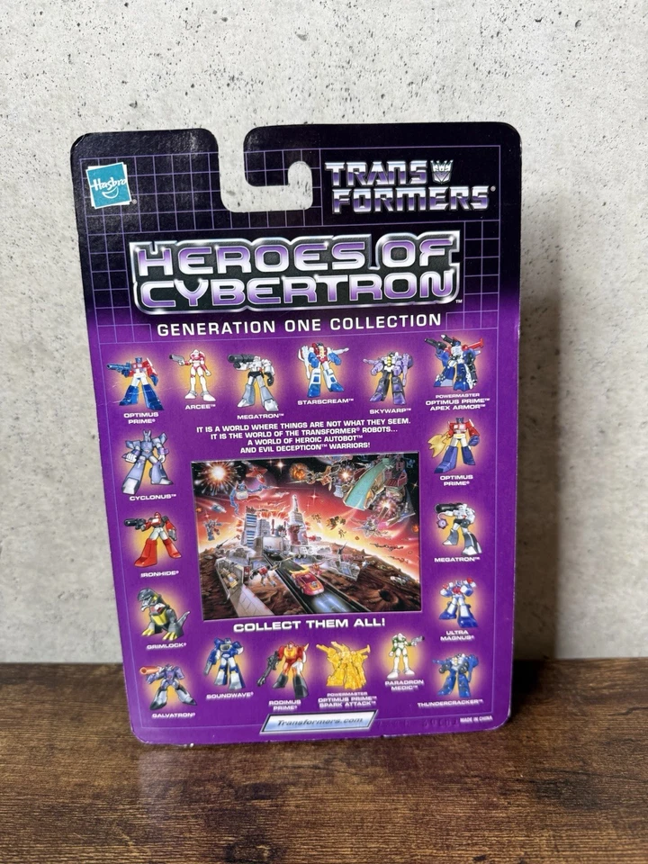 Transformers Heroes of Cybertron Galvatron Figura Generación Uno Colección Nuevo Foto 4 de 4