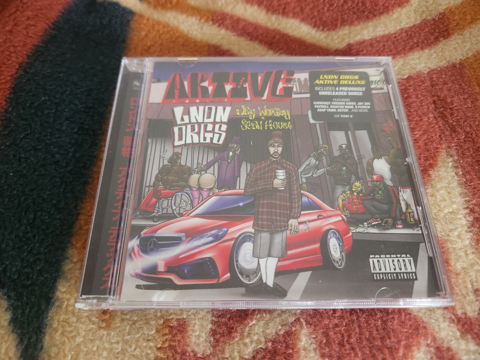 Lndn Drgs - Aktive (CD) 2018 Gdf Records . 4 Bonus Tracks. Jay Worthy
