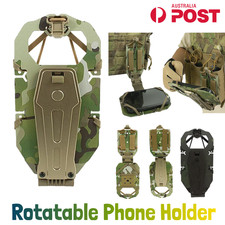 Tactical Rotatable Phone Holder Adjustable Chest Mounted Navigation Board Hunt