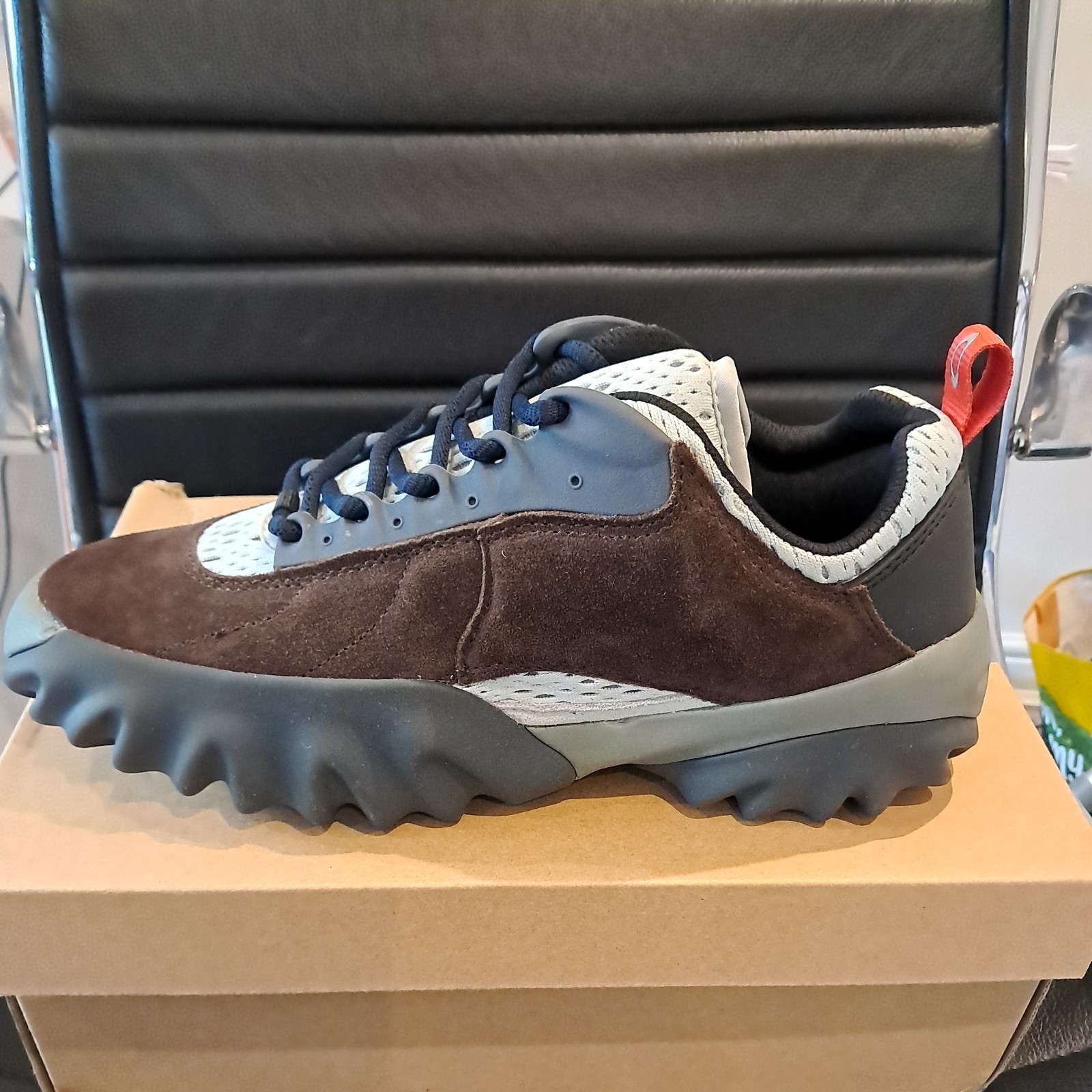 Oakley X Brain Dead Factory Team Trainers Size 6.5 image 9