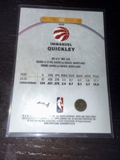 2025-26 Topps Finest - Immanuel Quickley #232 Rare NM-MT Raptors🔥🔥