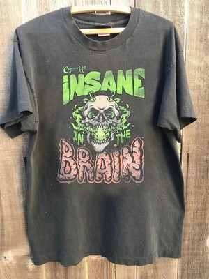 Cypress Hill Insane In The Brain Charcoal Graphic T shirt vtg Men Women