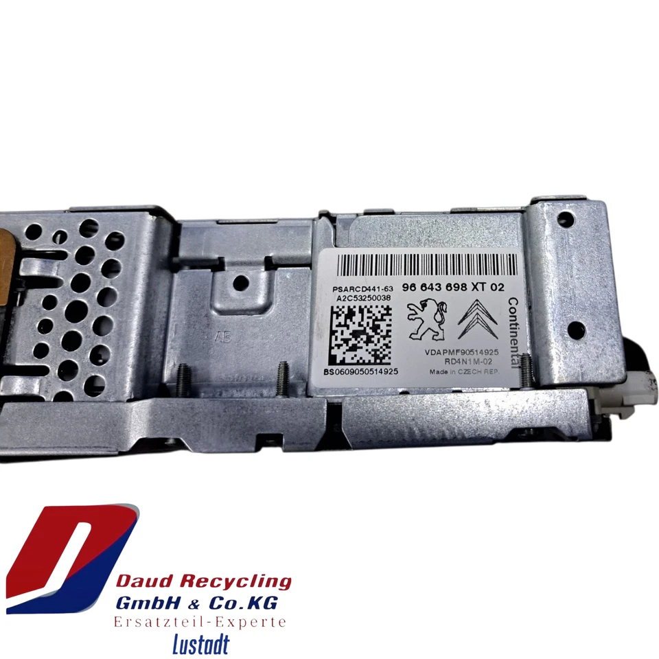 Peugeot 207 Radio 96643698XT - Bild 2 von 2