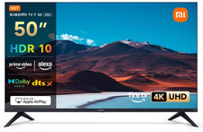 Fernseher Xiaomi TV 50 Zoll (127 cm), 4K UHD Smart TV, Fire OS8, HDR10,