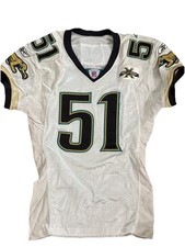 Akin Ayodele 2004 Jacksonville Jaguars Game Used Jersey Multiple Games