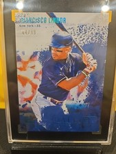 Francisco Lindor 2021 Panini Diamond Kings #GS-8 HOLO BLUE Gallery of Stars🔥 99