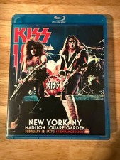 KISS - Live at MSG 1977 Blu-ray Remastered Gene Paul Ace Frehley Peter Criss
