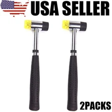 2X Guitar or String instruments Luthier Tool Fret Hammer Dual-Head Nylon 9" New