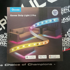 Neu & ungeöffnet Govee Strip Light 2 Pro 5m RGB LED Lichtband, App-Steuerung