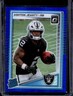 2025 Panini Donruss Optic Ashton Jeanty Rated Rookie Blue Hyper Prizm #202