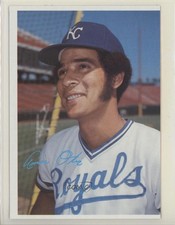 1980 Topps Super Gray Back Amos Otis #50 0a3