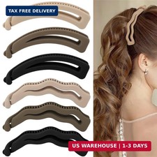 6PCS Banana Clips Hair, Matte Banana Hair Clips for Thick Hair Thin hair, Medium