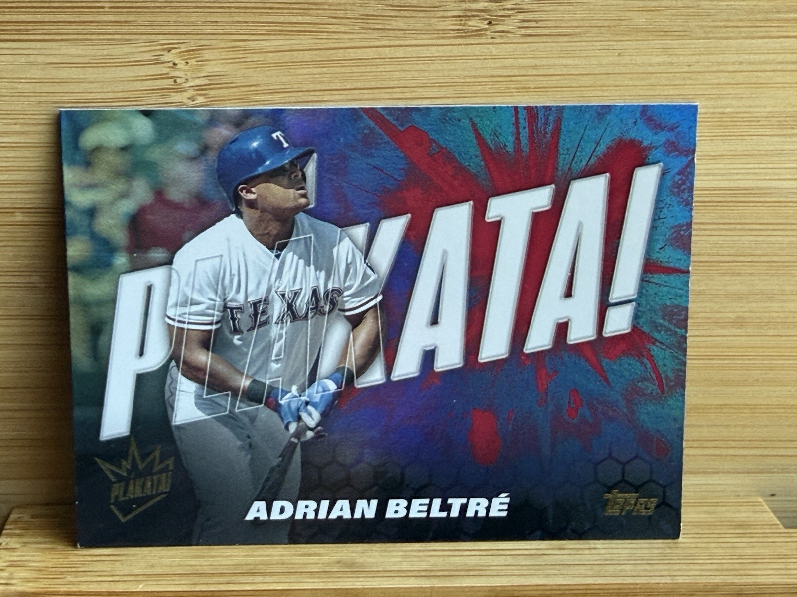 2025 Topps Series 1 - Plakata Adrian Beltre #PLAK-17