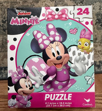 CARDINAL Disney Junior Minnie 24-Pieces Jigsaw Puzzle - NEW