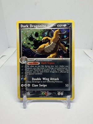 Pokemon TCG Dark Dragonite 15/109 EX Team Rocket Returns Holo Rare 2004