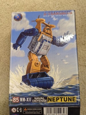 X-Transbots 85 MM-XII Neptune Masterpiece Transformers Seaspray G1 Autobots 