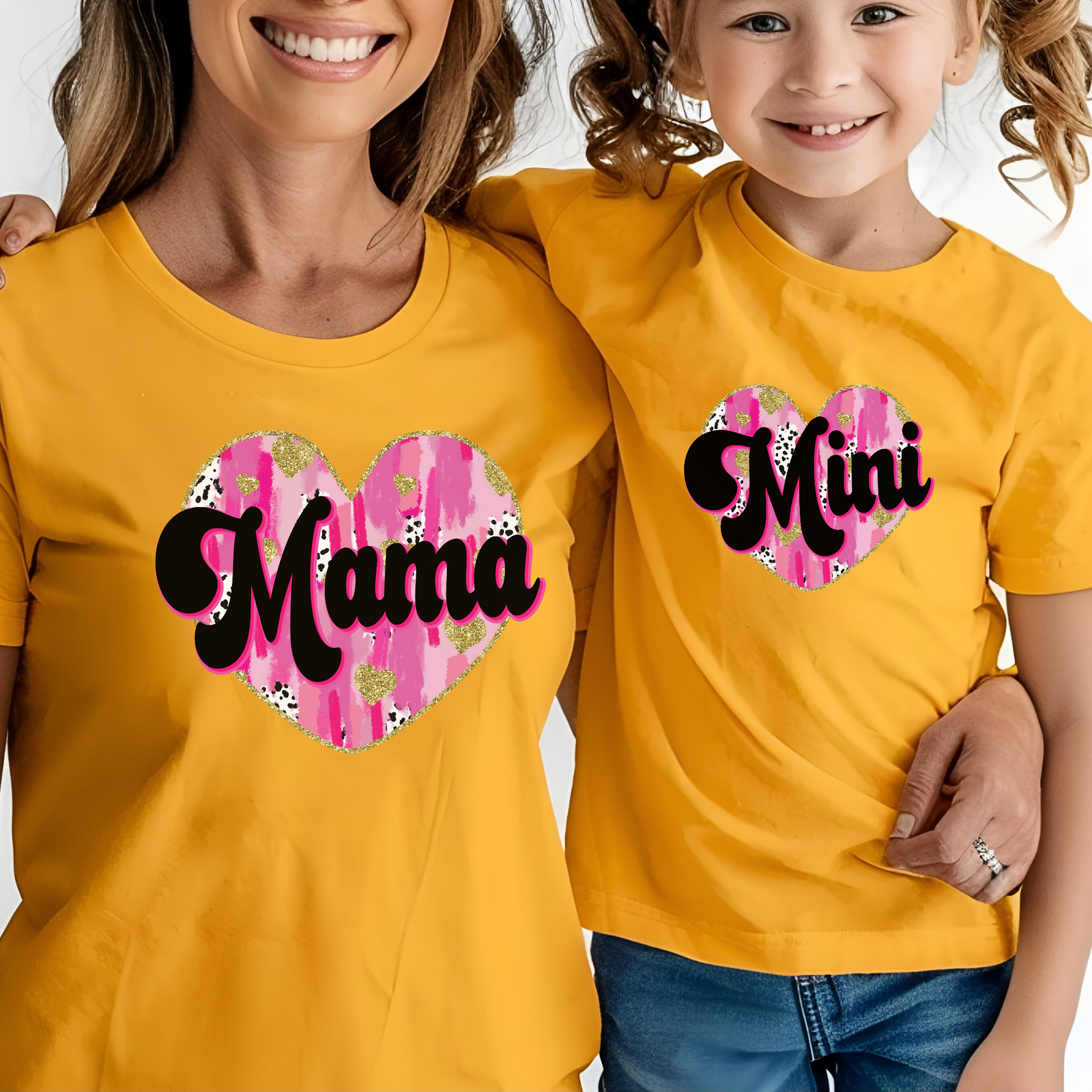 Family Matching Tee Set, Mother Daughter Outfits, Mommy and Me Shirts, Women's