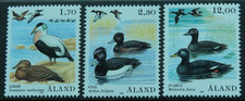 Aland Islands 1987 Birds set of 3 stamps SG 25/27 Mint unhinged cat £21.50