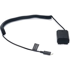 Tilta Panasonic DMW-BLF19 Dummy Battery to USB-C PD Power Cable
