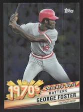 2020 Topps #DBC-49 George Foster Decades' Best Chrome (Series Two)