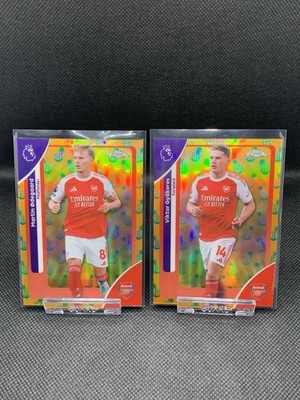 Topps Chrome Premier League 2025-26 Pineapple Set Lot Arsenal Manchester 26x