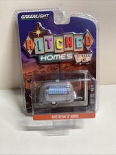 Greenlight Hitched Homes Series One Airstream 16' Bambi Chase RARE HTF