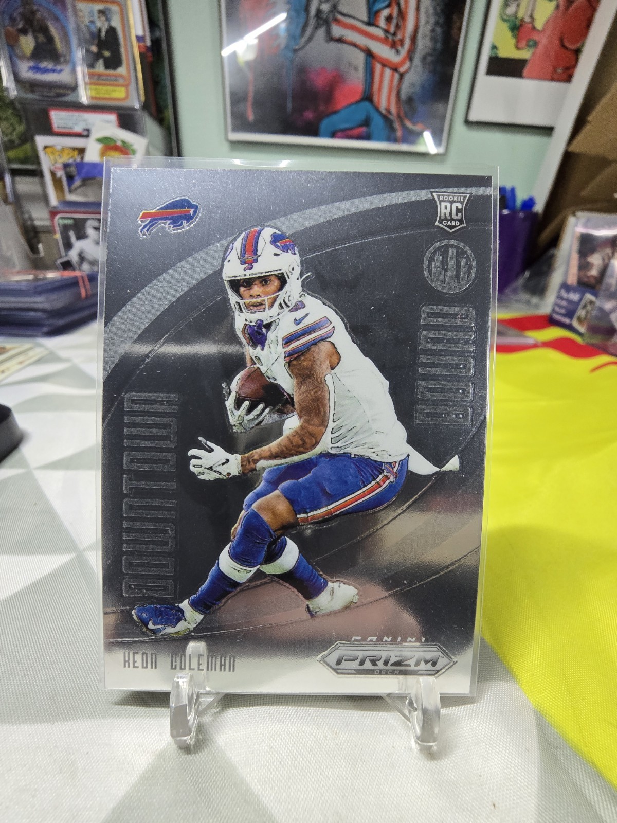 2024 Panini Prizm Deca Keon Coleman Downtown Bound RC Rookie #14 Bills