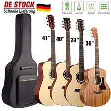 Gitarrentasche Gepolstert für Konzertgitarre Westerngitarre 41 Zoll mit Band