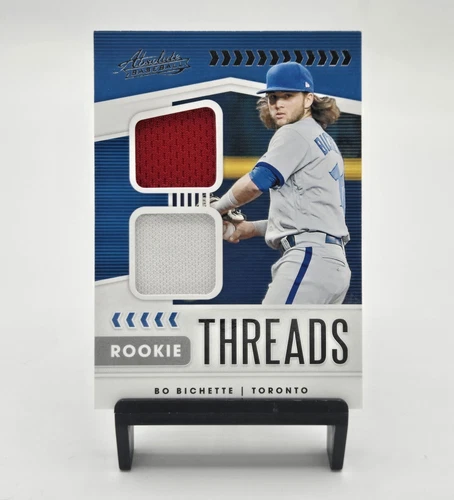 2020 Panini Absolute - Rookie Threads Duals Bo Bichette #RTD-BB (MEM, RC)