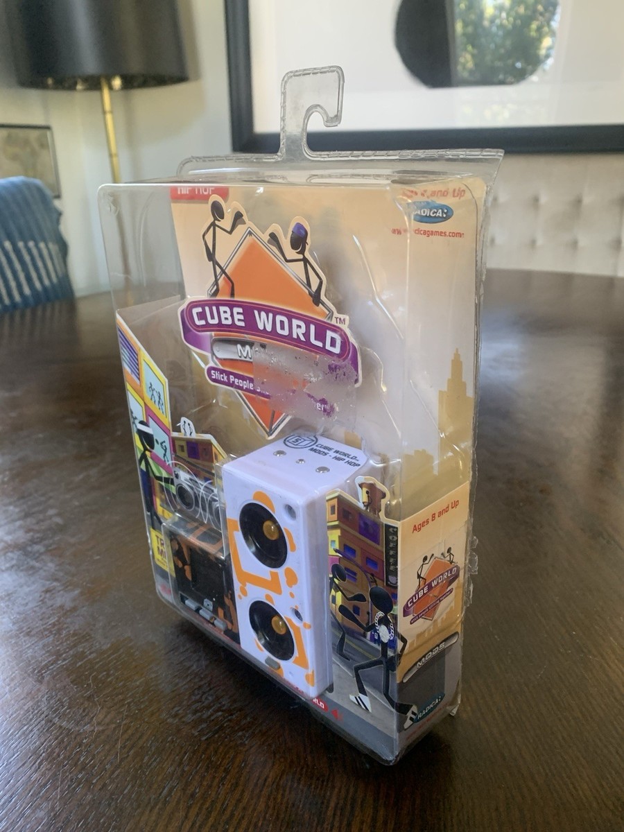 NEW - Radica Cube World Mods - Hip Hop (Open Box/Sealed Contents)