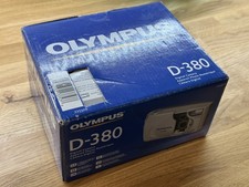 Olympus CAMEDIA 380 2.0MP Digital Camera - Black  Metallic silver