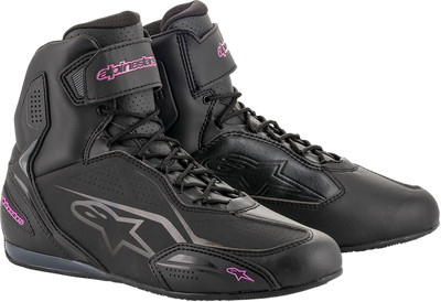 Alpinestars Stella Faster 3 Riding Shoes 7.5 Black Fuchsia 251041910398