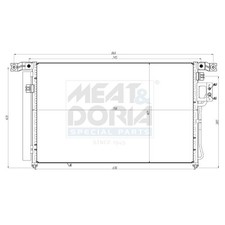 Condensateur Hyundai SANTA FE