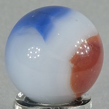 Vintage Vitro All-Red Marble .60 Inches Near-Mint Condition Combined Shipping