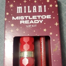Milani Mistletoe Ready Lip Kit True Red/Red F...