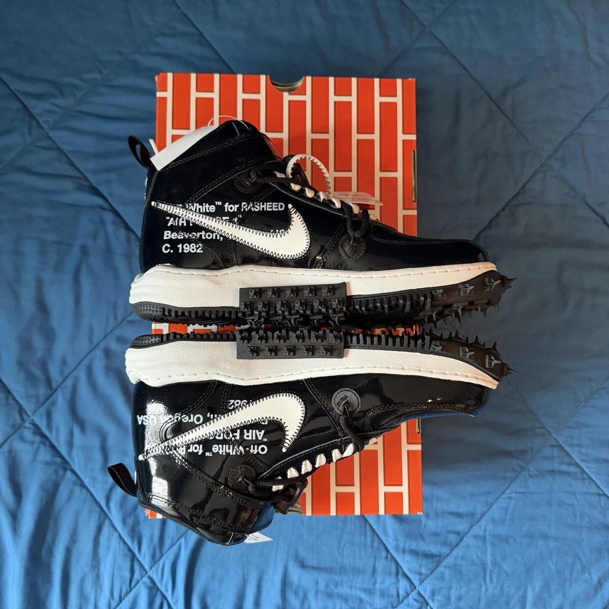 Las mejores ofertas en Nike Off-White x Air Force 1 SP Leather Mid