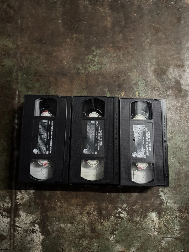 Lot Harry Potter Trilogy VHS Vtg Years 1 2 3 Sorcerer's Stone Chamber of Secrets - Image 4 of 4