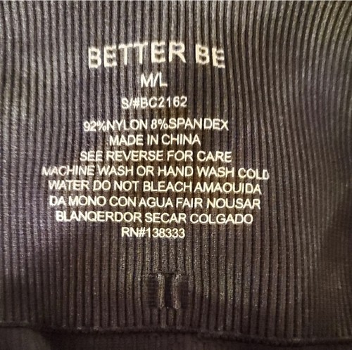 Womens NWT Better Be Gray Crop Top And Biker Set - Picture 7 of 7