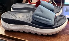 New In Box VIONIC Rejuvenate Recovery Sandal - Women's Navy size 8M