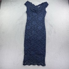 Jessica Wright Womens UK 6 Navy Navy Lace Bodycon Mini Dress Party Evening