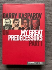 Garry Kasparov on My Great Predecessors  Part 1, *SIGNED* HB DJ 1st CHESS GENIUS